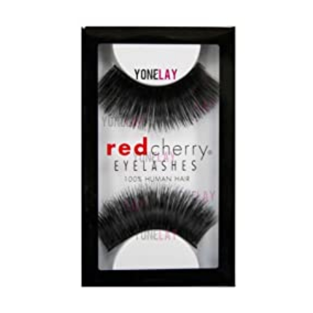 Red cherry eyelashes 10 pack